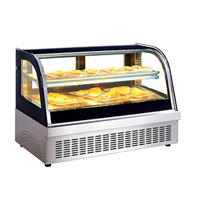 Best Price Clear Front Glass Cake Display Refrigerator for Sale